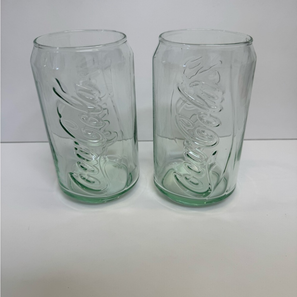 Coca-Cola Embossed Glass Set